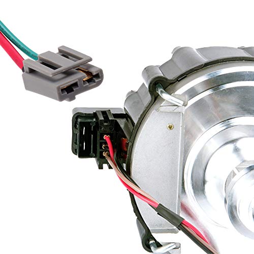 MAS Performance HEI Distributor & Spark Plug Wires & Free Pigtail Wire Harness Combo Kit Compatible with Chevy GMC SBC 305 350 BBC 454 65k Coil 7500RPM DD-SBC-HEI-V8 Replacement for 850001R