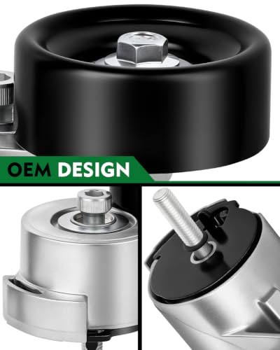 Belt Tensioner Assembly with Pulley for:-Ford Ranger 1992-1996 - size: 38114