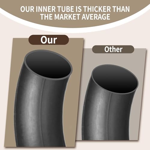 2 Pack 2.75/3.00-19 Heavy Duty Inner Tube, 70/100-19 Inner Tube Replacement - size: 2.75/3.00-19 (2 Pack)