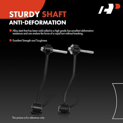 A-Premium Front Sway Bar Link Stabilizer Bar Link, Compatible with Ford