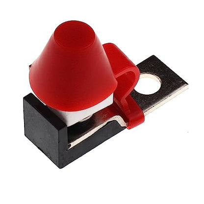 58V Single Stud 5/16"(M8) Marine Rated Battery Fuse 75A, Terminal Fuse Block Kit with Fuse 75A for Boat RV Car Truck Cruise - style: 75A
