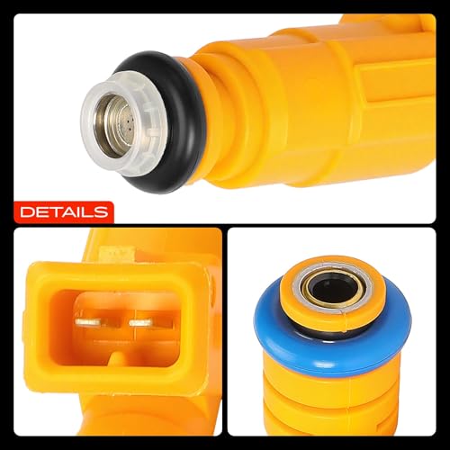 A-Premium Set of 10 Fuel Injectors Compatible with Ford & Econoline - style: Pack of 10