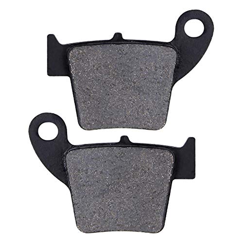 Road Passion Carbon Fiber Front & Rear Brake Pads for HONDA CR125R CR250R 2002-2007 / CRF250R CRF250X 2004-2009 / CRF 450R CRF 450X 2002-2009
