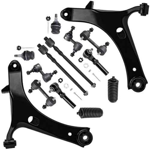 Detroit Axle - 14pc Front End Suspension Kit for 2005-2009 Subaru Outback - size: 14CS48108/14PC