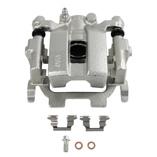 cciyu Rear Right Disc Brake Caliper Assembly w/Bracket 19B6037 - size: Rear Right[19B6037]