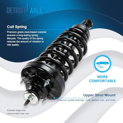 Detroit Axle - 4pc Rear Struts Kit for 2006-2010 Ford Explorer - size: 4QU48576/ Big strut kit