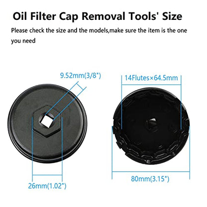 Oil Filter Wrench Removal Tool for 1.8L 4 Cylinder Engine