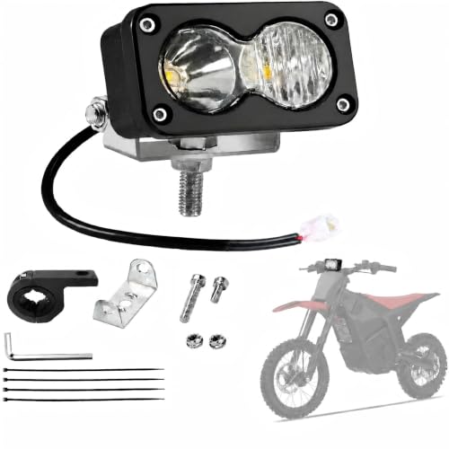 Baja Light for Yzma IN 10 Electric Dirt Bike Dual-Beam Headlight