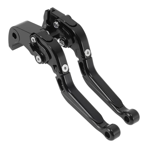 Short/Long Brake Clutch Levers for Kawasaki Ninja ZX6R 00-04 Black - color: Solid Black