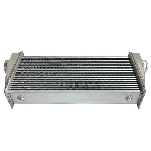 1000HP 31"x12"x4" Universal Aluminum Turbo Intercooler 3" Inlet/Outlet 5-50PSI