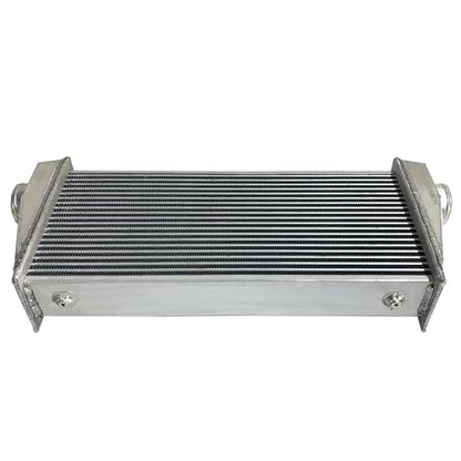 1000HP 31"x12"x4" Universal Aluminum Turbo Intercooler 3" Inlet/Outlet 5-50PSI