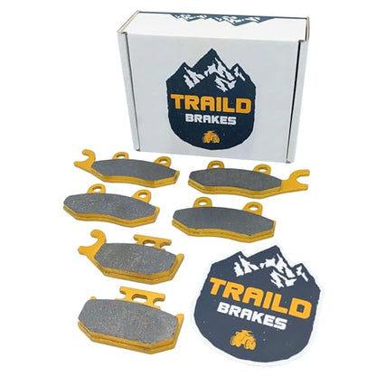 Traild Ceramic Brake Pads for Can-Am BRP Ryker Ace 2019-2026 Front & Rear