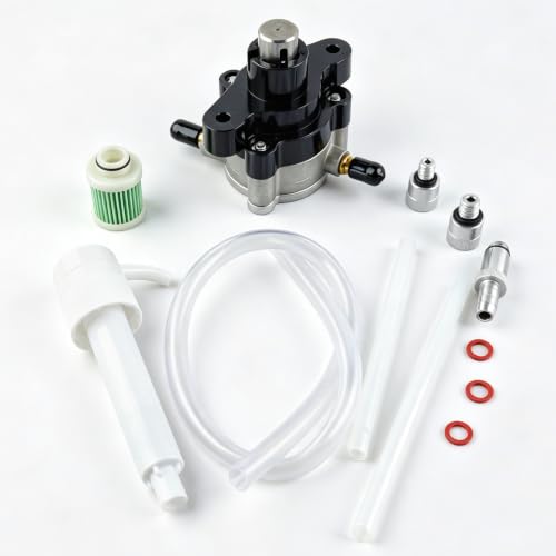6D8-24410-00 Outboard Fuel Pump Kit for Yamaha 75 90 115 HP Motor - size: 75 90 115 HP