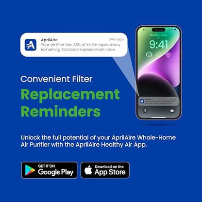 Genuine AprilAire 210 Replacement Filter for AprilAire Whole-House Air Purifiers - MERV 11, Clean Air & Dust, 20x25x4 Air Filter (Pack of 1)
