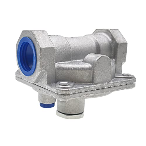 Natural Gas Pressure Regulator with 3/4" FNPT Thread, 1/2 PSIG Inlet Pressure and 4"-10" WC Outlet for Grill, Stove Range Pipe Lines