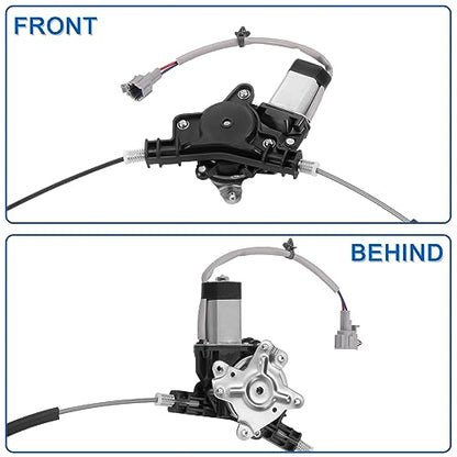 Obaee Window Regulator with Motor Rear Left Driver Side, Replace 748-980 - size: Rear Left Driver Side