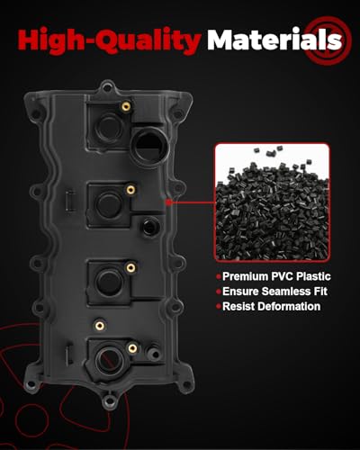 Engine Valve Cover L4 2.5L Fits for 2007-2013 Altima, 2008-2013 Rogue - size: 13264-JA00A