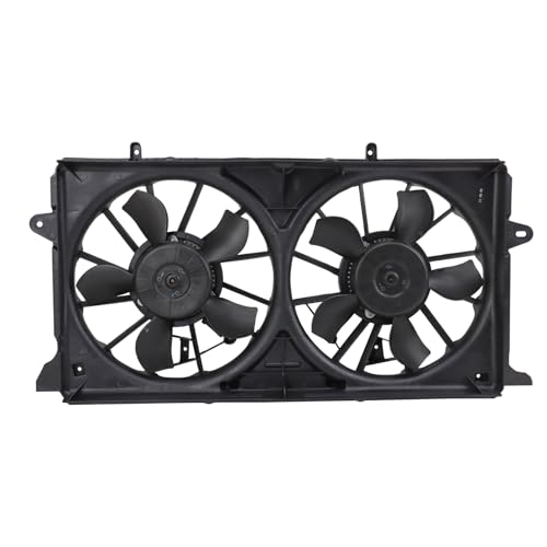 TRQ Radiator Dual Cooling Fan Assembly - style: RFA73769