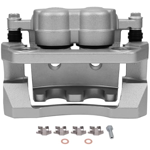 SCITOO Rear Left Disc Brake Caliper With Bracket 18B5077 Silver - size: Rear Driver[18B5077]