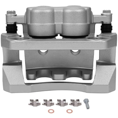 SCITOO Rear Left Brake Caliper With Bracket 18B5077 - size: Rear Driver[18B5077]Silver