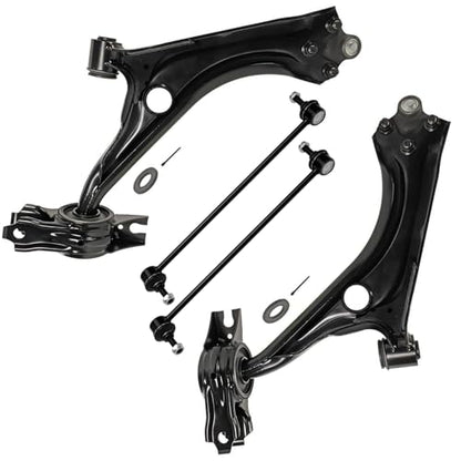 Detroit Axle - 4pc Front End Control Arms Kit for 16-19 Honda Civic, 2 - size: 4CS48213/4PC