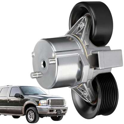 Belt Tensioner with Pulley Fit for Ford Excursion 2000-2003, F-250 F-350 - size: F8UZ6B209CA