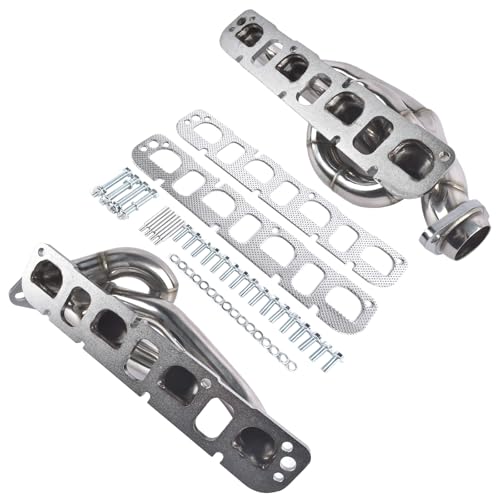 Exhaust Shorty Headers Manifold Replacement for Ram V8 5.7L 345