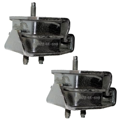 TRQ Left and Right Engine Mount Set Drivers Side - style: MTA36698