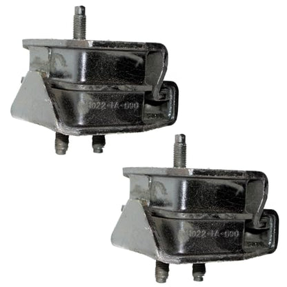 TRQ Left and Right Engine Mount Set Drivers Side - style: MTA36698