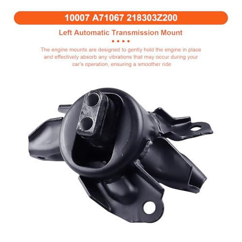Engine Motor Mount Set & Trans Mount,Replacement for A71065 A71067 - size: Kia Soul 14-19 L4 1.6L/2.0L