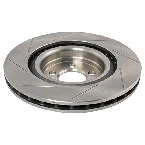 TRQ Front Brake Pad and Rotor Set Ceramic Vented Rotors - style: BKA10798
