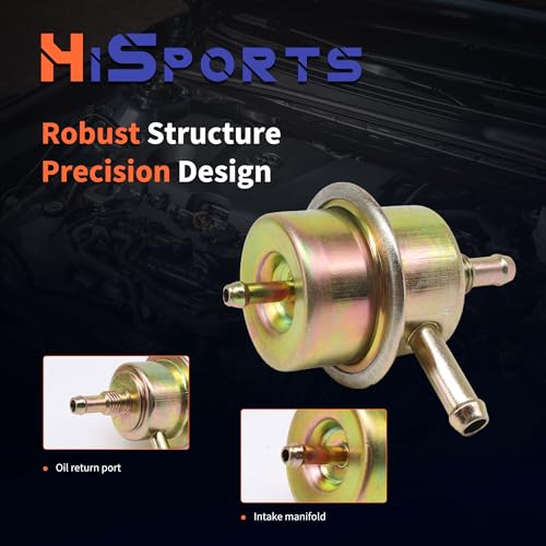 HiSport PR4052 Fuel Pressure Regulator 2.5 Bar Volkswagen - size: HSFPRR4052