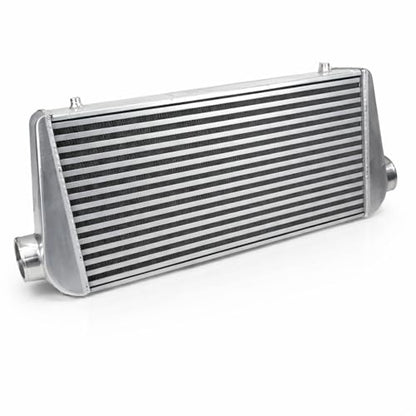 Aluminum Front Mount Turbo Racing Intercooler Overall Size 31x12x4" 3" Inlet/Outlet Universal