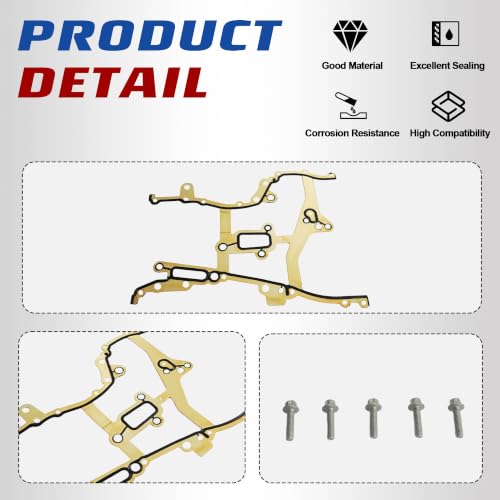 Engine Timing Cover w/Oil Pump Inside & Timing Cover Gasket OE#25199424 25195406 - size: 1.4L Timing Cover w/Gasket