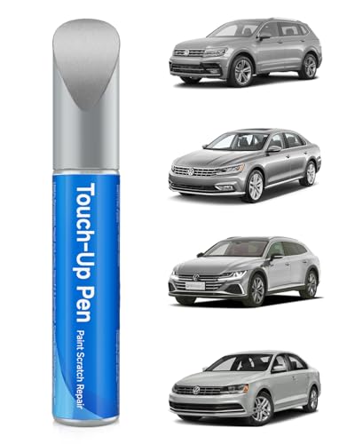 LA7W/8E Reflex Silver Metallic Touch Up Paint Compatible with Volkswagen Exact Match Touch Up Paint Car Scratch Repair - color: Reflex Silver Metallic(LA7W/8E) Compatible with Atlas/Beetle/CC/e-Golf/EOS/Golf/Golf-Alltrack/Golf-GTI/Golf-SportWagen/GTI/Jett