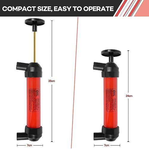 Multi-Use Siphon Pump Fluid Transfer Pump, Siphon Fuel Transfer Pump Kit for Gas Oil and Liquids