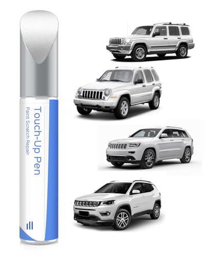 PW1/SW1 Stone White Touch Up Paint Compatible with Jeep Exact Match Chips and Nicks Touch Up - color: Stone White(PW1/SW1) Compatible with Cherokee/Commander/Compass/Grand-Cherokee/Liberty/Patriot