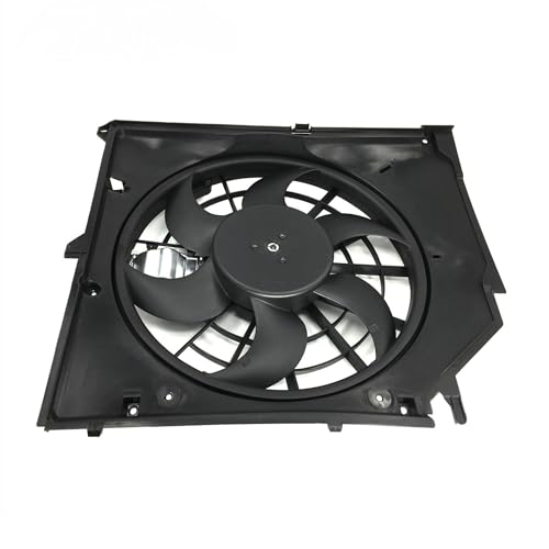 PartsFlow Radiator Cooling Fan Assembly For 1999 2000 2001 2002 2003 2004 2005 BMW E46 325i 328i 330i 17117561757 - color: For 99-06 BMW