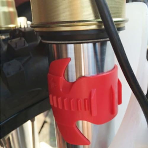 Motorcycle Fork Seal Saver Cleaner 45-55mm,Front Fork Seal Repair Tool - color: Red