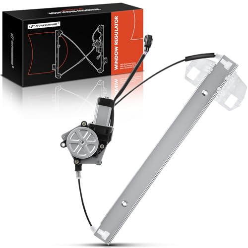 A-Premium Front Driver Side Power Window Regulator with Motor (2-Pin) - style: Front Driver Side