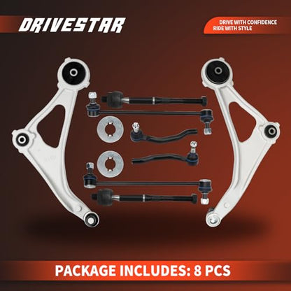 Front End Kit Control Arm Ball Joint way bar, 8PCS - size: CAK1372