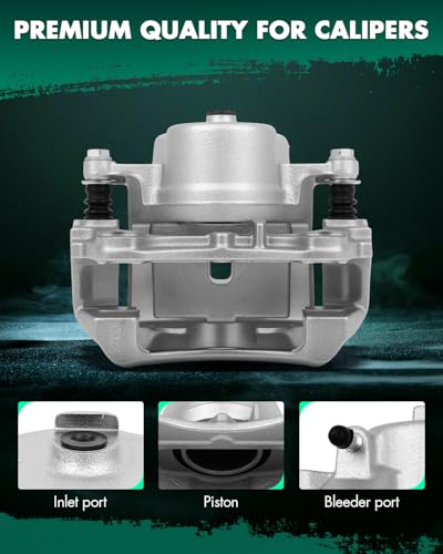 SCITOO 18B4911A(Front Passenger Side) Brake Caliper With Bracket - size: Front Passenger[18B4911A]
