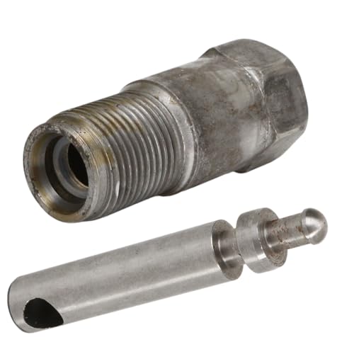 Hydraulic Vertical Jack Oil Pump – Easy Installation Black Metal Core Accessories Cylinder Piston Plunger Parts 55mm Length Sealing Set Auto Repair Tools Replacement Accessory, Easy to Install