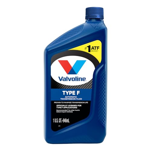 Valvoline Type F (ATF) Automatic Transmission Fluid 1 QT, Case of 6