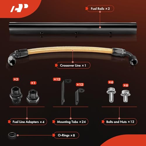A-Premium Fuel Rail Kit Compatible with