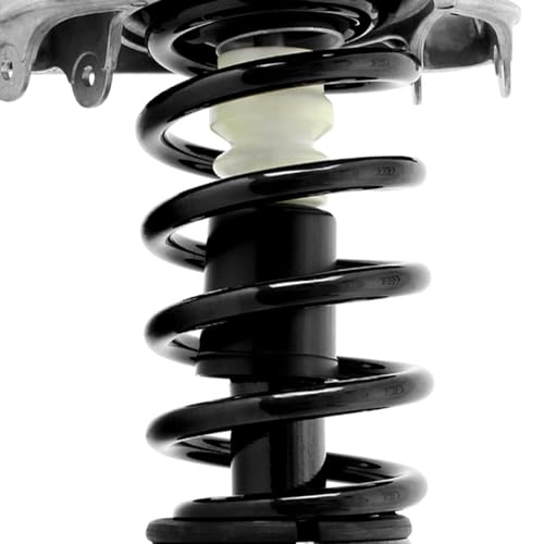 Detroit Axle - Front Struts with Coil Springs for 2002-2008 Audi A4 Quattro - size: 11070x2/Pair