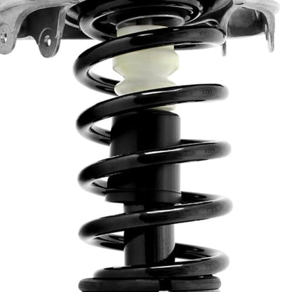 Detroit Axle - Front Struts with Coil Springs for 2002-2008 Audi A4 Quattro - size: 11070x2/Pair
