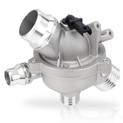 11537549476 Premium Aluminum Engine Coolant Thermostat Housing Assembly Compatible with BMW E90 E92 E60 E83 x3 Z4 – Replacement for 11537536655 11537544788 902-816 - color: 11537544788