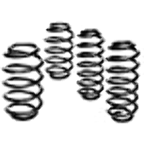 Eibach E10-27-004-01-22 Pro-Kit Performance Spring (Set of 4 Spring) Black, Front: 0.8 in // Rear: 1.3 in