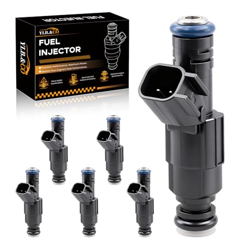 Fuel Injectors 0280155784 Compatible with Jeep Dodge Ram 4.0L 5.2L - size: 0280155784 6P